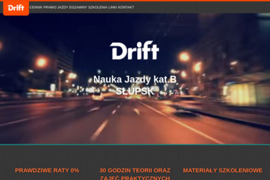 OSK DRIFT - Jazdy Doszkalające Słupsk