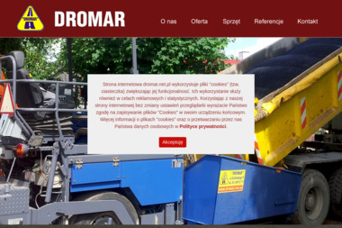 Dromar L.R.Bożek. Budowa dróg, remonty, brukarstwo - Kopanie Stawów Ostrowiec Świętokrzyski