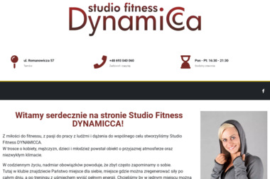 Studio Fitness DYNAMICCA - Trener Indywidualny Tarnów