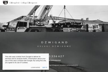 Dźwigand Jarosław Andrzejewski - Usługi dźwigowe i pokrewne Pruszków