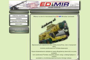 Mirosław Jankowski Przedsiębiorstwo Transportowo Dźwigowe i Handel Edmir - Budowa Domów Kędzierzyn-Koźle
