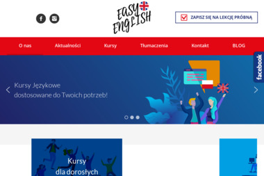 easy english. Nauka języka angielskiego, przygotowanie do egzamin&oacute;w, szkoła językowa - Nauka Języka Ł&oacute;dź