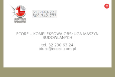Ecore s.c. - Sprzęt Budowlany Gliwice