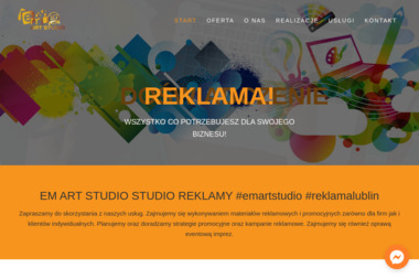 Em Art Studio Agencja Reklamowo-Artystyczna - Kalendarz z Logo Lublin