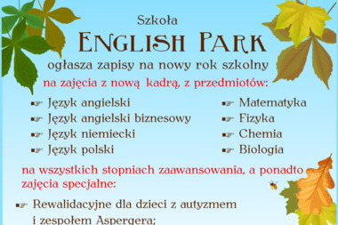 Mgr Magdalena Kapusta Słysz English Park - Język Angielski Przeworsk
