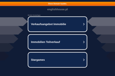 The English House (SP nr 22) - Kursy Języków Obcych Sosnowiec