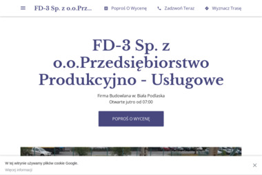 PPU Fd 3 Sp. z o.o. - Sprzedaż Materiałów Budowlanych Biała Podlaska