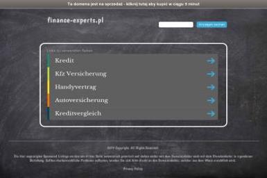 Finance-Experts. Kredyty, leasing, inwestycje - Kredyt hipoteczny Ostróda