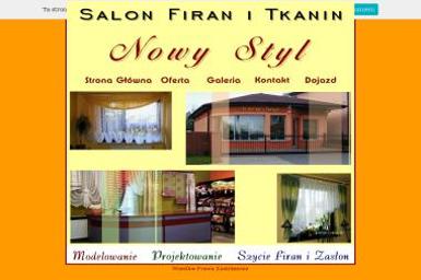 PHU Nowy Styl - Szycie firan i zasłon Czerwionka-Leszczyny