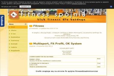 Fitness Klub Spójnia - Trening Personalny Gdańsk