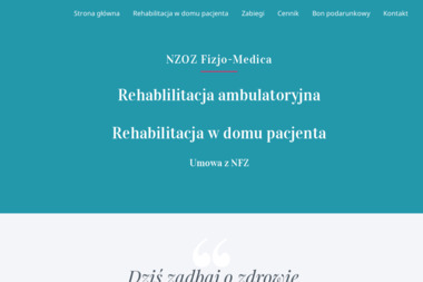 Gabinet Fizjoterapii Fizjo-Medica - Dietetyk Tyczyn