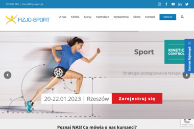 Fizjo-Sport.pl. Rehabilitacja, kursy specjalistyczne - Fizjoterapeuta Rzeszów
