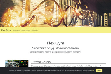 Flex Gym. Fitness, siłownia - Trener Osobisty Warszawa
