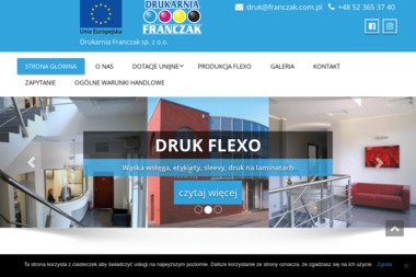 Drukarnia Franczak Sp. z o.o. - Wizytówki Bydgoszcz
