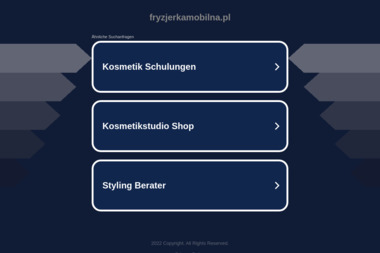 Mobilny Fryzjer Maria Piotrowska - Zabiegi Kosmetyczne Dobrcz