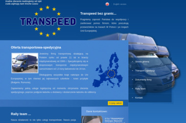 F.T.U. Transpeed Dziergas Sławomir - Transport Towarowy Bielsko-Biała