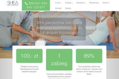 Gabinet Fizjoterapii i Masażu Shea. Rehabilitacja, fizjoterapia, masaż - Rehabilitacja Wrocław