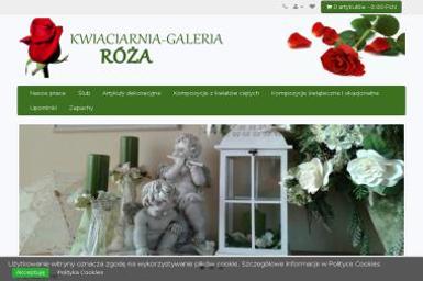 Kwiaciarnia Galeria Róża Kwiaty, artykuły dekoracyjne - Kosze prezentowe Szprotawa