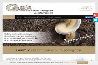 Geomix. Biuro Geologiczne Jarosław Garecki - Geolog Kraków