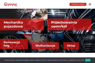 Gerex. Wulkanizacja, serwis opon - Piaskowanie Konstrukcji Kraków