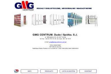Gmg Centrum. Duda i Spółka. Sp.J. - Regały magazynowe Będzin