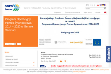 Gminny Ośrodek Pomocy Społecznej w Szemudzie - Opiekunka Szemud
