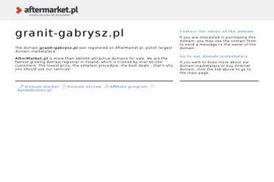 Łukasz Gabrysz Kamieniarstwo Granit Gabrysz - Schody kamienne Głogów