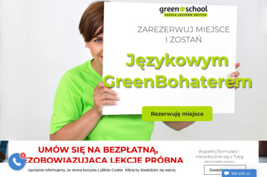 Green School. Szkoła Języków Obcych. Agnieszka Worwąg - Niemiecki Dla Początkujących Kłobuck