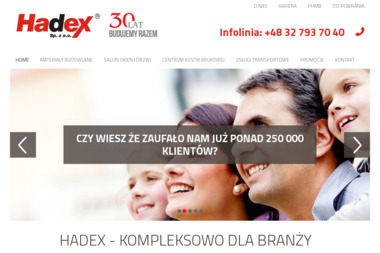 Hadex Centrum Zaopatrzenia Budowlanego - Skład Budowlany Bieruń