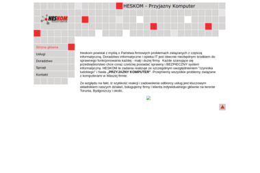 Heskom. Henryk Kosiński - Modernizacja komputerów i sieci Toruń