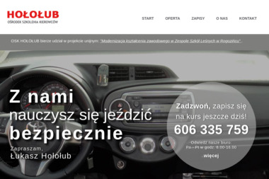 Ośrodek Szkolenia Kierowców Hołołub Łukasz Hołołub - Jazdy Doszkalające Brzezie k. Sulechowa