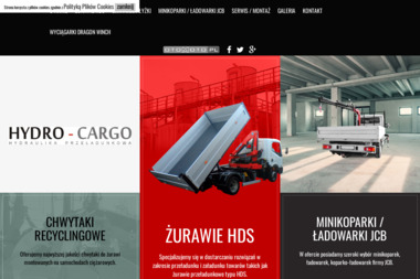 Hydro-Cargo. Hydraulika Przeładunkowa - Wypożyczalnia sprzętu budowlanego Bielsko-Biała