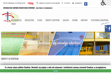 Integracyjne Centrum Dydaktyczno Sportowe w Łomiankach - Kursy Pływania Łomianki