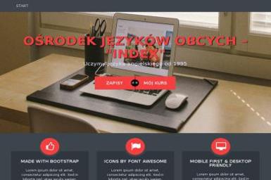 Ośrodek Języków Obcych Index. Języki obce, kursy językowe - Nauczanie Języków Kalisz