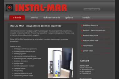 Instal-Mar Marcin Kaczmarek. Kolektory słoneczne, pompy ciepła, kotły - Kolektory słoneczne Nowy Tomyśl