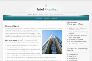 Intelcomfort. Inteligentny dom, inteligentny budynek - Inteligentny dom Wrocław