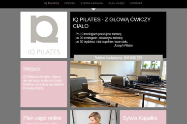 IQ Pilates Sylwia Kapałka - Trener Osobisty Opole