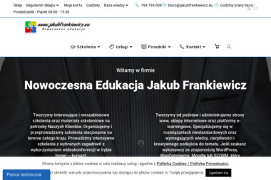 Nowoczesna Edukacja Jakub Frankiewicz. Kursy online, szkolenia online - E-nauka Rzeszów