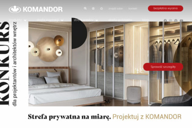 Komandor WROCŁAW S.A. Autoryzowany Dealer JM Komandor, Szafy, Zabudowa Wnętrz, Garderoby, Meble na - Meble na wymiar Jelenia Góra