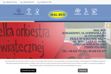 Mal-Bud Jerzy Ratajczak - Zabudowa Płytami GK Gorz&oacute;w Wielkopolski