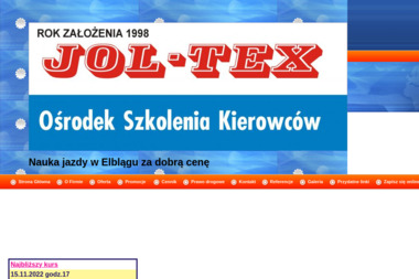 Joltex - Szkoła Jazdy Elbląg