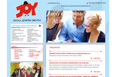 Szkoła Języków Obcych JOY - Lekcje Angielskiego dla Dzieci Radzymin