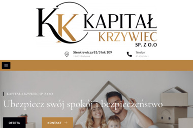 Kapitał Krzywiec Andrzej Krzywiec - Prywatne Ubezpieczenia Białystok