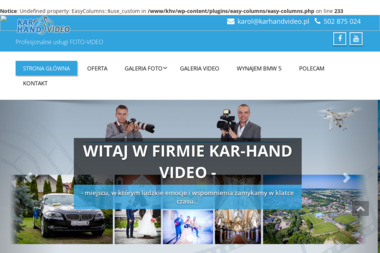 Kar Hand Video Karol Krajewski - Fotografowanie Wydarzeń Rybno