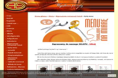 Kartymenu introligatorstwo - Introligator Wrocław