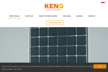 Keno-Energy. Kolektory słoneczne, baterie słoneczne - Instalacje Solarne Gliwice