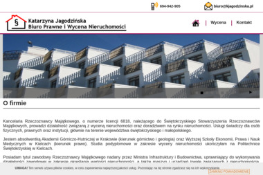 Biuro Prawne i Wycena Nieruchomości - Katarzyna Jagodzińska - Mieszkania Stopnica