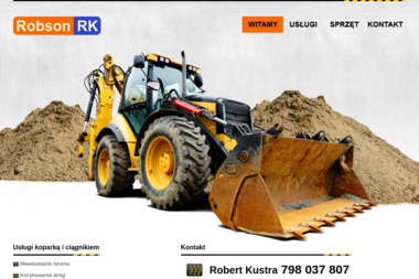 Robson RK - Roboty Ziemne Rzeszów