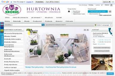 Krokus - Hurtownia Kwiatów i Artykułów Dekoracyjnych - Zestawy Prezentowe Białystok