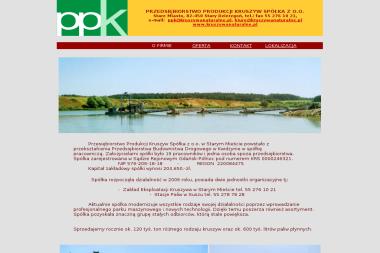 Przedsiębiorstwo Produkcji Kruszyw Sp. z o.o. - Market Budowlany Stare Miasto